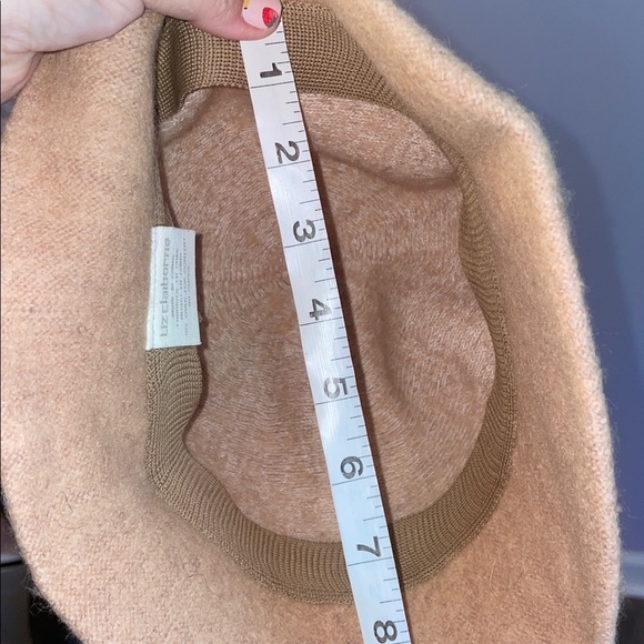 Liz Claiborne Y2K Camel Tan Wool Rabbit Hair Angora Bucket Hat OS main image 9